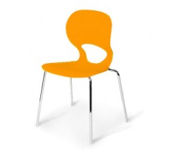 Стул пластиковый SHF-056-O Orange Стул пластиковый SHF-056-O Orange